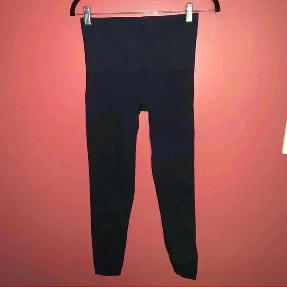 SPANX Navy Leggings - Picture 1 of 8